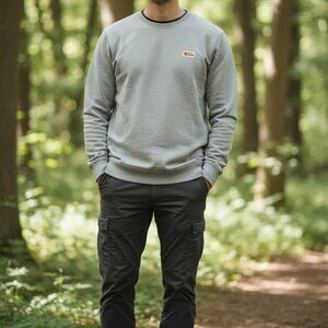 Fjallraven Vardag Crewneck Sweatshirt Grey Men's M